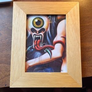 Weird picture with picture frame